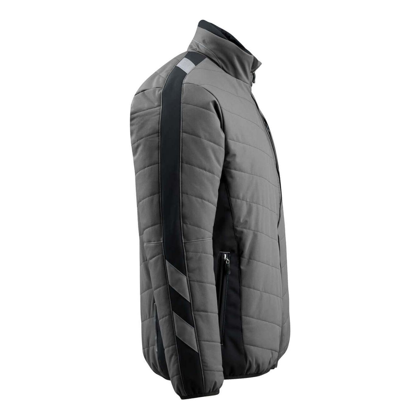 Mascot Erding Thermal Padded Jacket 15615-249 Left #colour_dark-anthracite-grey-black