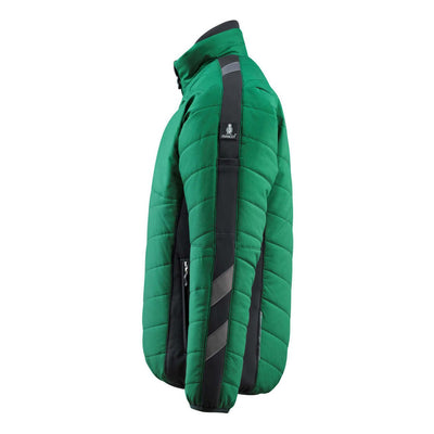 Mascot Erding Thermal Padded Jacket 15615-249 Right #colour_green-black