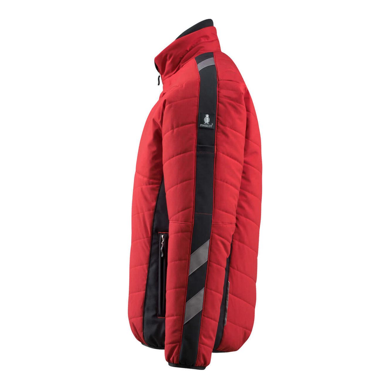 Mascot Erding Thermal Padded Jacket 15615-249 Right #colour_red-black