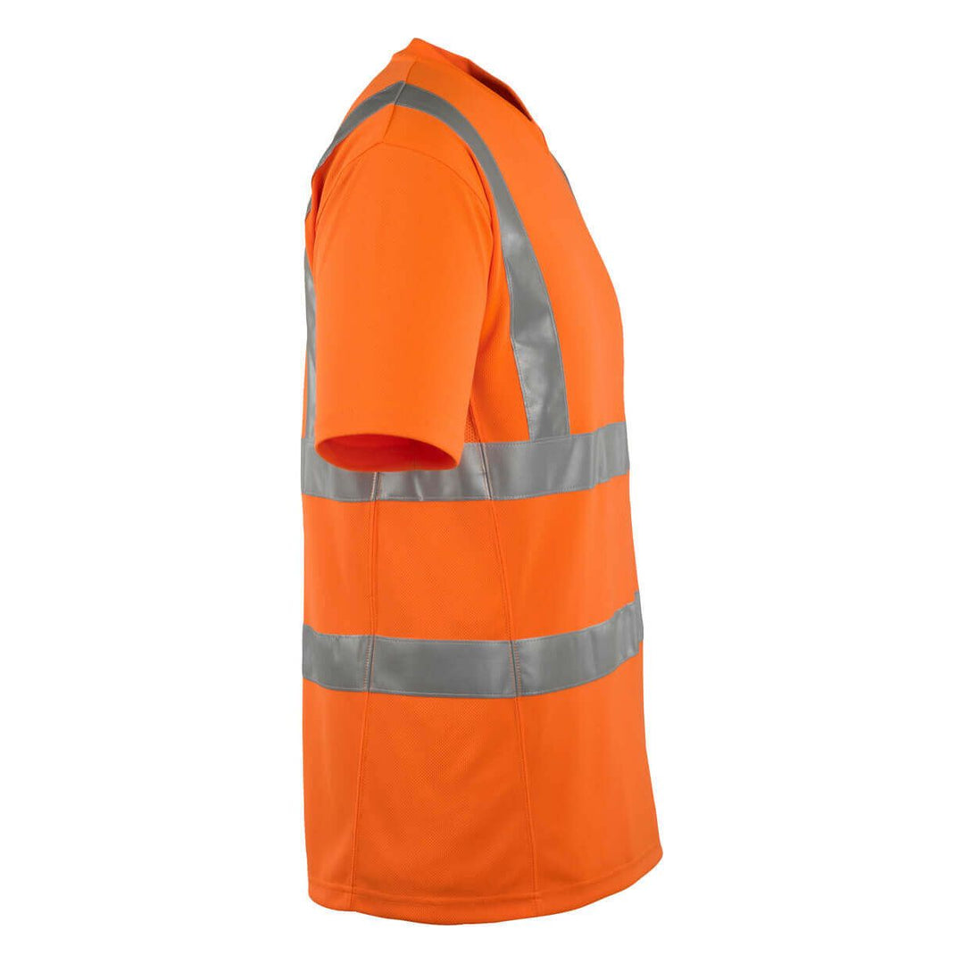 Mascot Espinosa Hi-Vis T-shirt 50113-949 Left #colour_hi-vis-orange