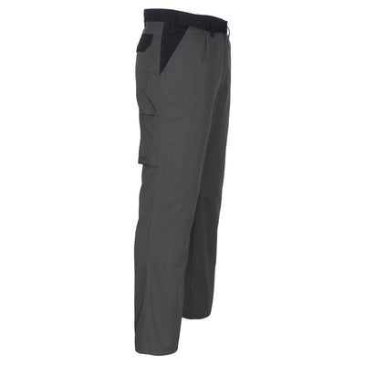 Mascot Fano Work Trousers 08779-442 Left #colour_anthracite-grey-black