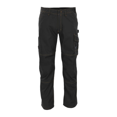 Mascot Faro Work Trousers Thigh-Pockets 05279-010 Front #colour_dark-anthracite-grey