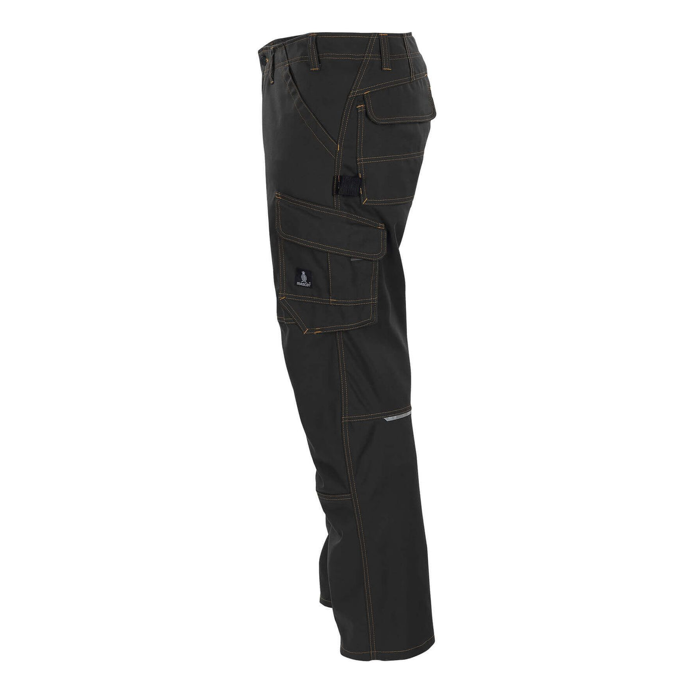 Mascot Faro Work Trousers Thigh-Pockets 05279-010 Right #colour_dark-anthracite-grey