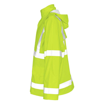 Mascot Feldbach Hi-Vis Rain Jacket 50101-814 Right #colour_hi-vis-yellow