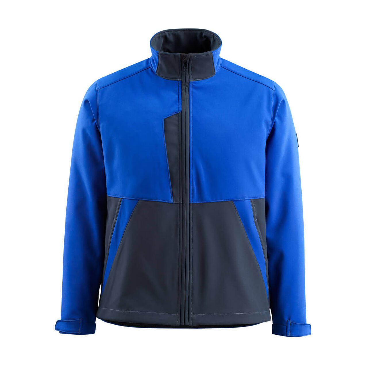 Mascot Finley Softshell Jacket 15702-253 Front #colour_royal-blue-dark-navy-blue