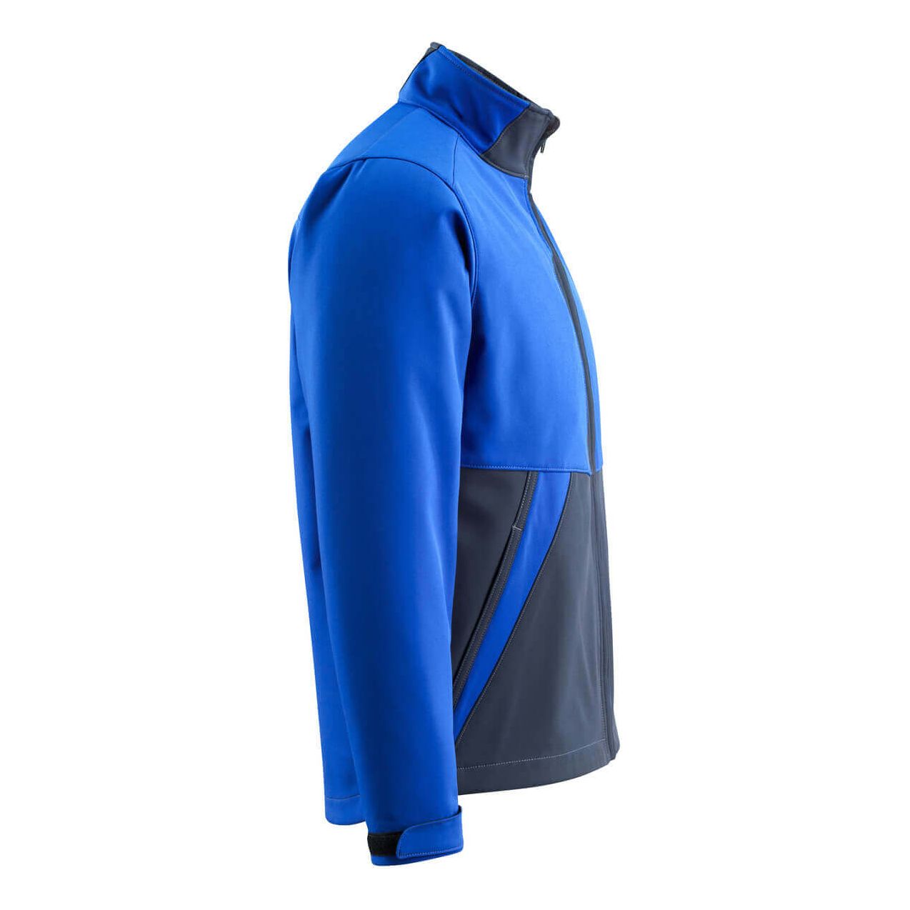 Mascot Finley Softshell Jacket 15702-253 Left #colour_royal-blue-dark-navy-blue