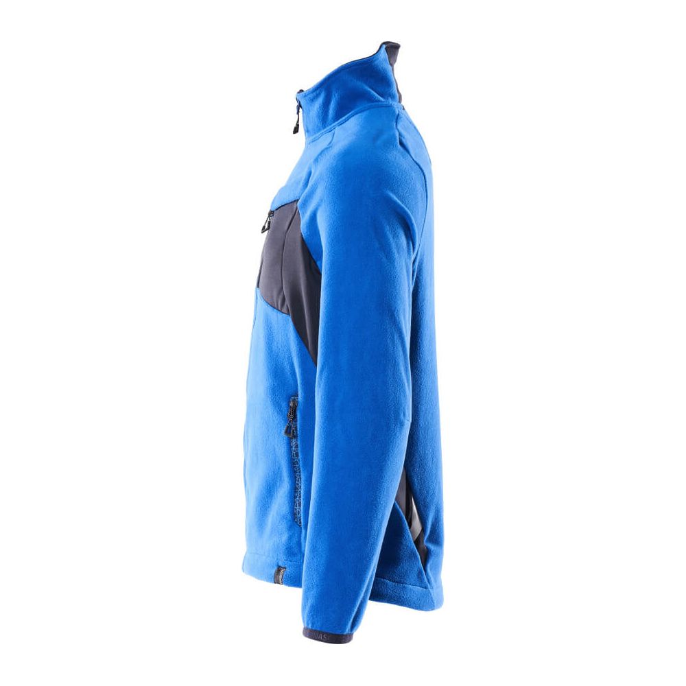 Mascot Fleece Jacket Zip-Up 18303-137 Right #colour_azure-blue-dark-navy-blue