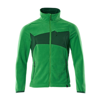 Mascot Fleece Jacket Zip-Up 18303-137 Front #colour_grass-green-green