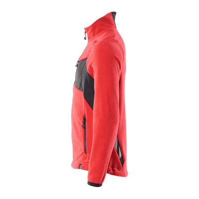 Mascot Fleece Jacket Zip-Up 18303-137 Right #colour_traffic-red-black
