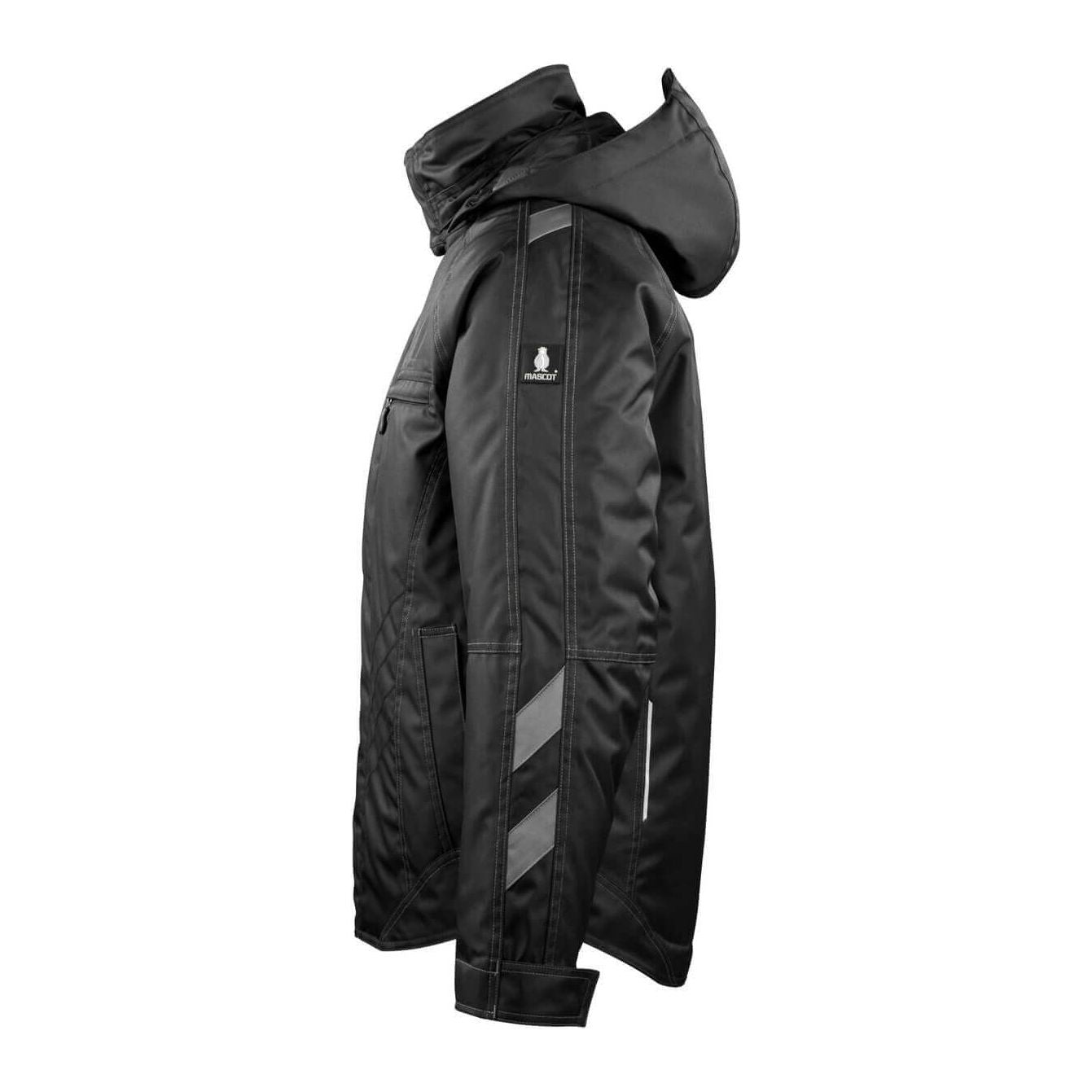 Mascot Frankfurt Winter Work Jacket 12135-211 Right #colour_black