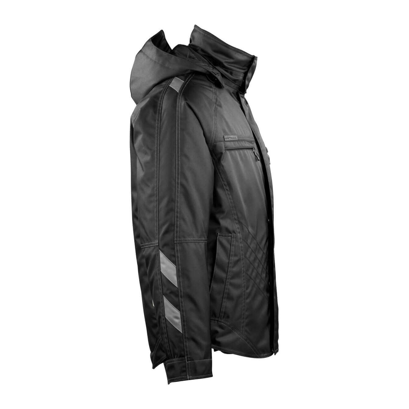 Mascot Frankfurt Winter Work Jacket 12135-211 Left #colour_black