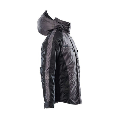 Mascot Frankfurt Work Jacket Winter 12035-211 Left #colour_anthracite-grey-black