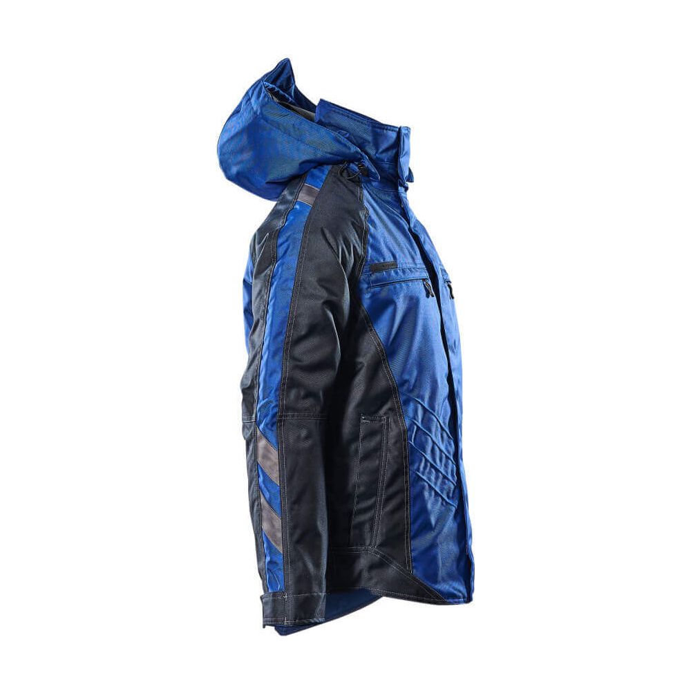 Mascot Frankfurt Work Jacket Winter 12035-211 Left #colour_royal-blue-dark-navy-blue