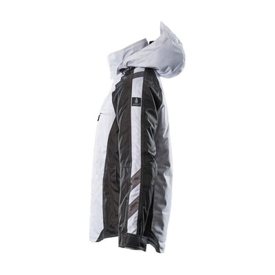 Mascot Frankfurt Work Jacket Winter 12035-211 Right #colour_white-dark-anthracite-grey