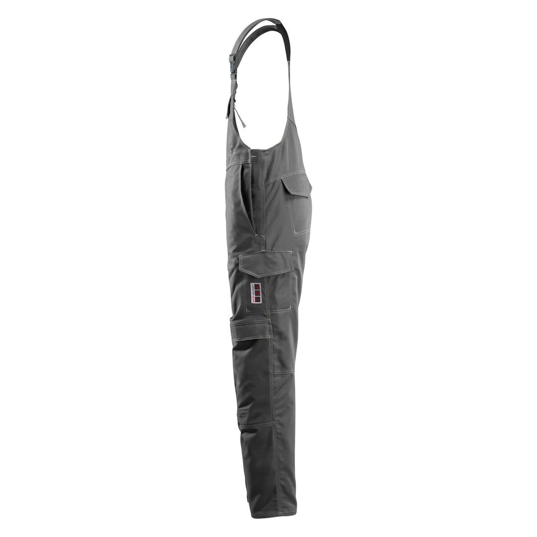 Mascot Freibourg Bib Brace Overall 06669-135 Right #colour_dark-anthracite-grey