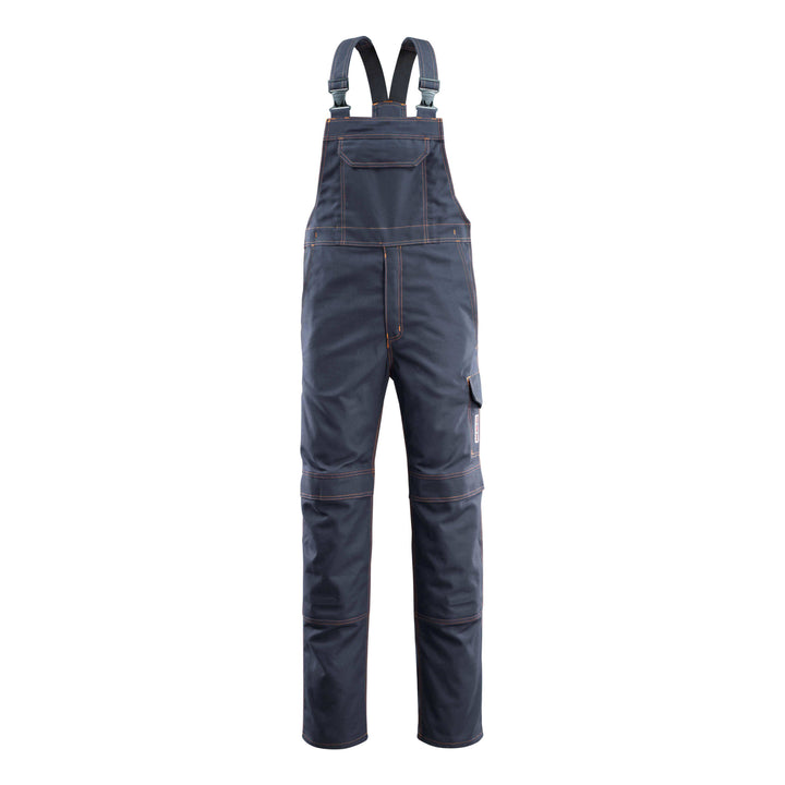 Mascot Freibourg Bib Brace Overall 06669-135 Front #colour_dark-navy-blue