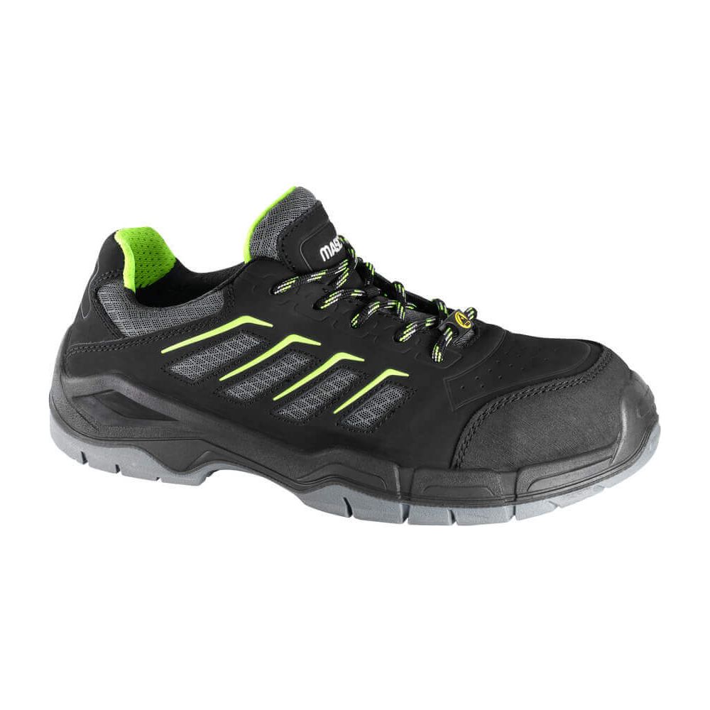 Mascot Fujiyama Safety Shoes S1P F0108-937 Front #colour_black