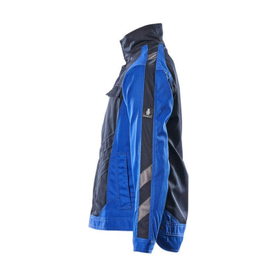 Mascot Fulda Work Jacket 12209-442 Right #colour_dark-navy-blue-royal-blue
