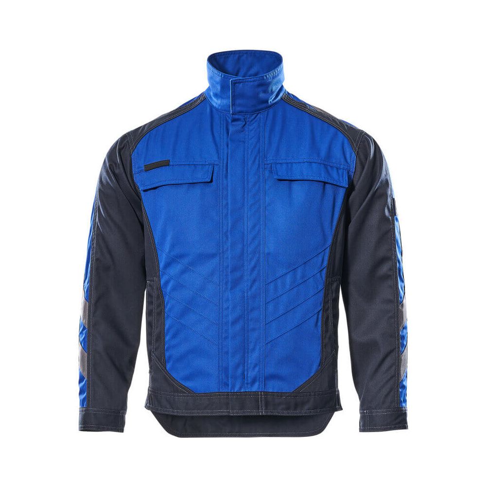 Mascot Fulda Work Jacket 12209-442 Front #colour_royal-blue-dark-navy-blue