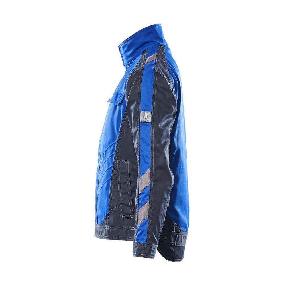 Mascot Fulda Work Jacket 12209-442 Right #colour_royal-blue-dark-navy-blue