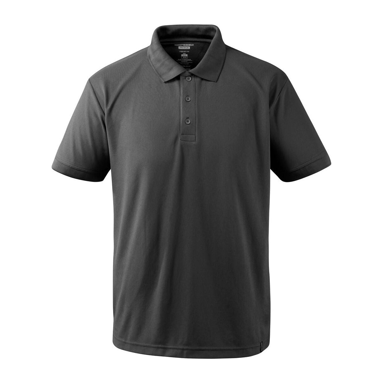 Mascot Grenoble Polo Shirt Cool-Dry 17083-941 Front #colour_dark-anthracite-grey