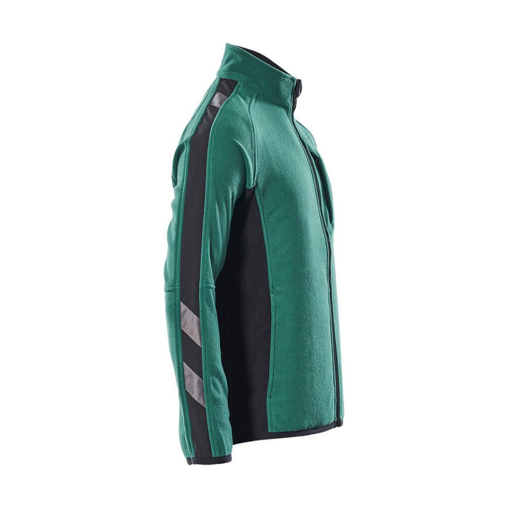 Mascot Hannover Fleece Jacket Two-Tone 16003-302 Left #colour_green-black