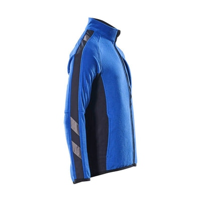 Mascot Hannover Fleece Jacket Two-Tone 16003-302 Left #colour_royal-blue-dark-navy-blue