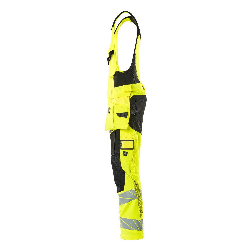 Mascot Hi-Vis Combi Suit 19069-711 Right #colour_hi-vis-yellow-black