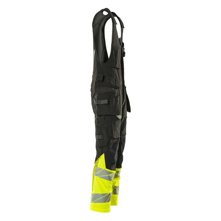 Mascot Hi-Vis Combi suit 19169-711 Left #colour_black-hi-vis-yellow