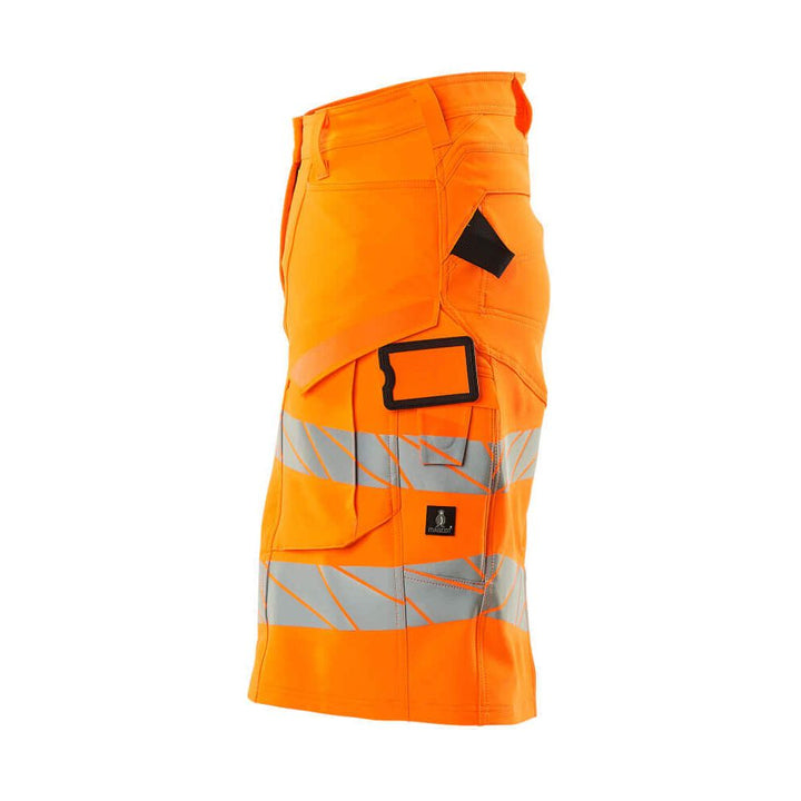 Mascot Hi-Vis Stretch Skirt 19244-711 Right #colour_hi-vis-orange