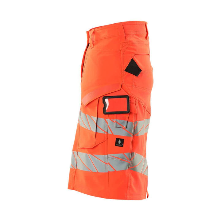 Mascot Hi-Vis Stretch Skirt 19244-711 Right #colour_hi-vis-red