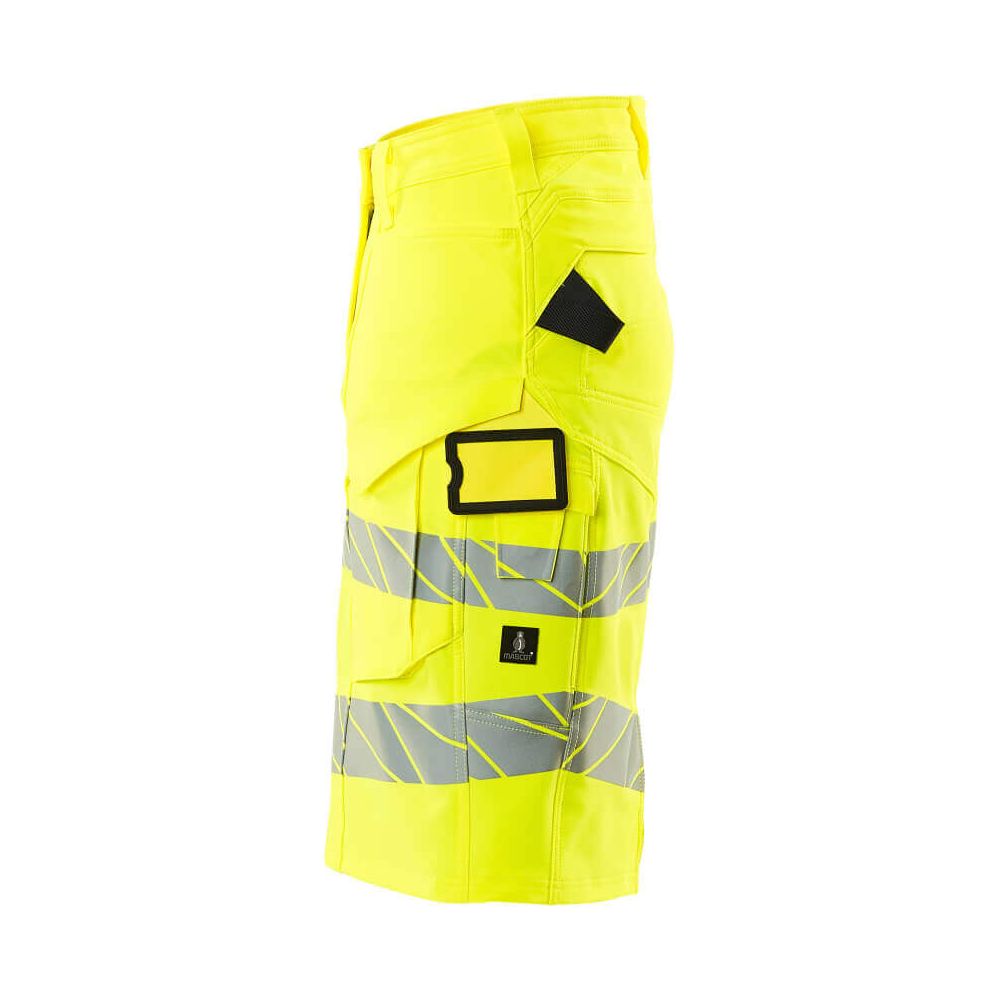 Mascot Hi-Vis Stretch Skirt 19244-711 Right #colour_hi-vis-yellow