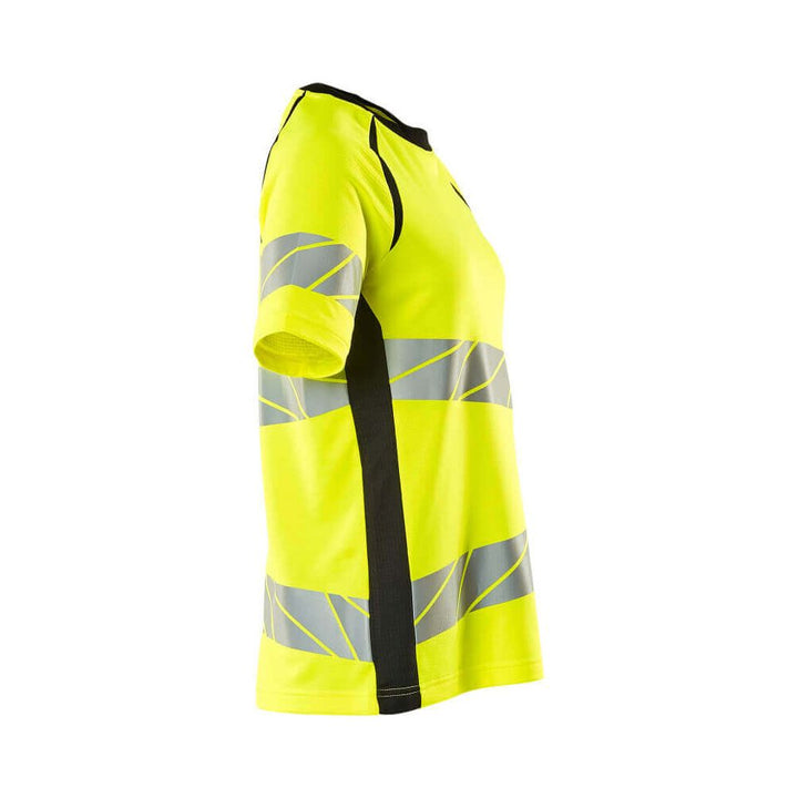 Mascot Hi-Vis T-shirt 19092-771 Left #colour_hi-vis-yellow-black