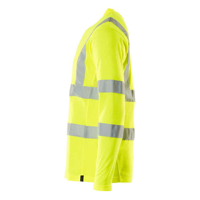 Mascot Hi-Vis T-shirt Long-Sleeved 18281-995 Right #colour_hi-vis-yellow
