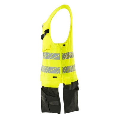 Mascot Hi-Vis Tool Vest Right #colour_hi-vis-yellow-black