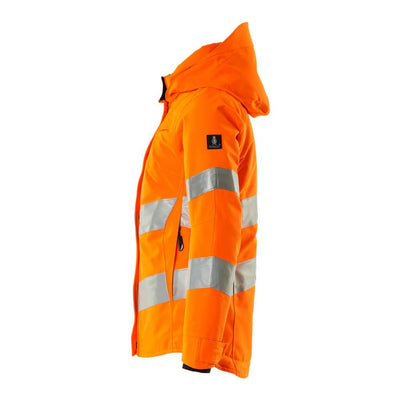 Mascot Hi-Vis Winter Jacket 18545-231 Right #colour_hi-vis-orange