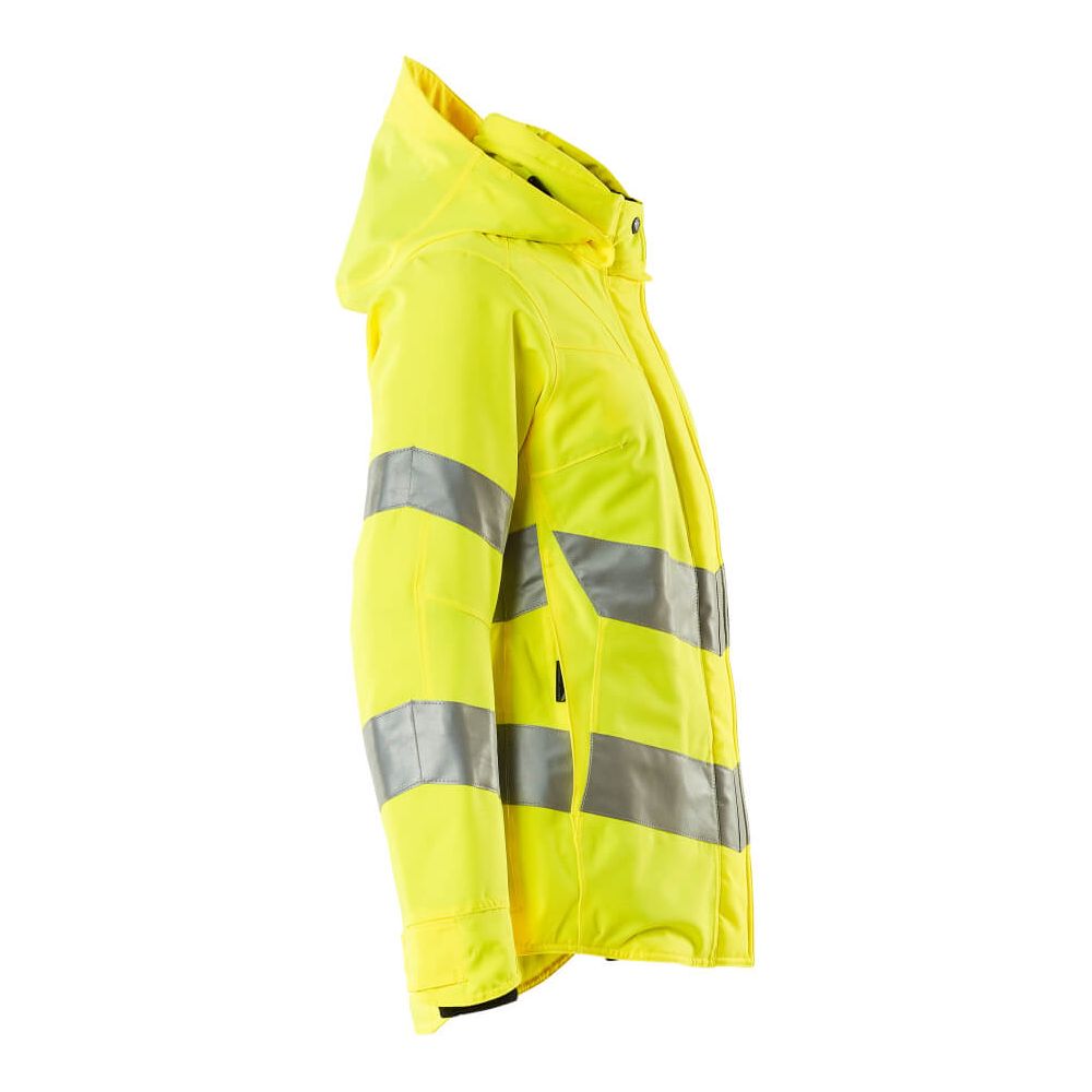 Mascot Hi-Vis Winter Jacket 18545-231 Left #colour_hi-vis-yellow