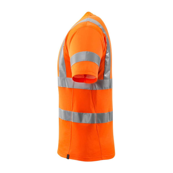 Mascot Hi-Vis Work T-shirt 18282-995 Right #colour_hi-vis-orange