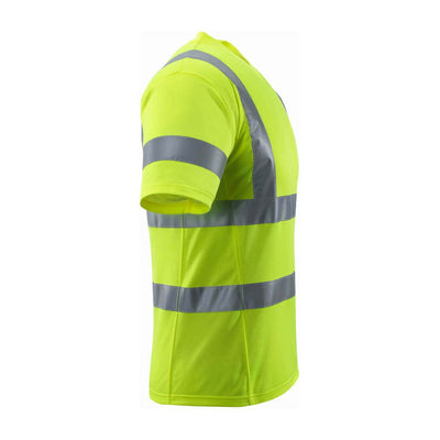 Mascot Hi-Vis Work T-shirt 18282-995 Left #colour_hi-vis-yellow