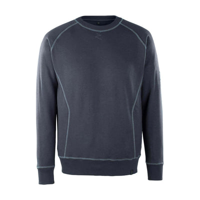 Mascot Horgen Flame-Retardant Sweatshirt 50120-928 Front #colour_dark-navy-blue