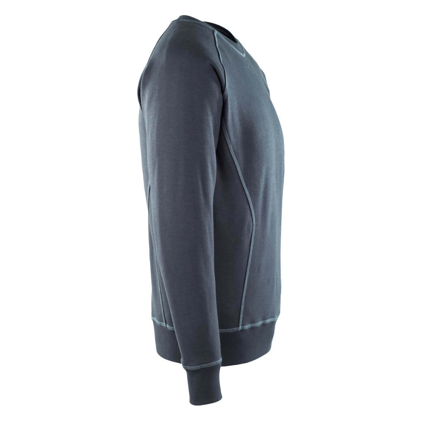 Mascot Horgen Flame-Retardant Sweatshirt 50120-928 Left #colour_dark-navy-blue