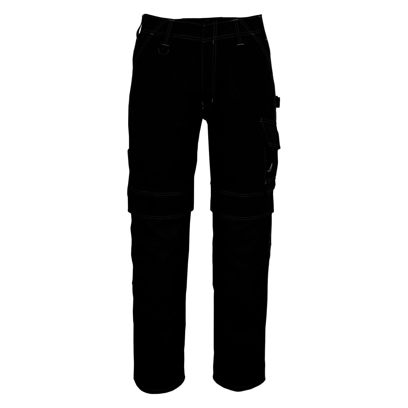 Mascot Houston Work Trousers 10179-154 Front #colour_black