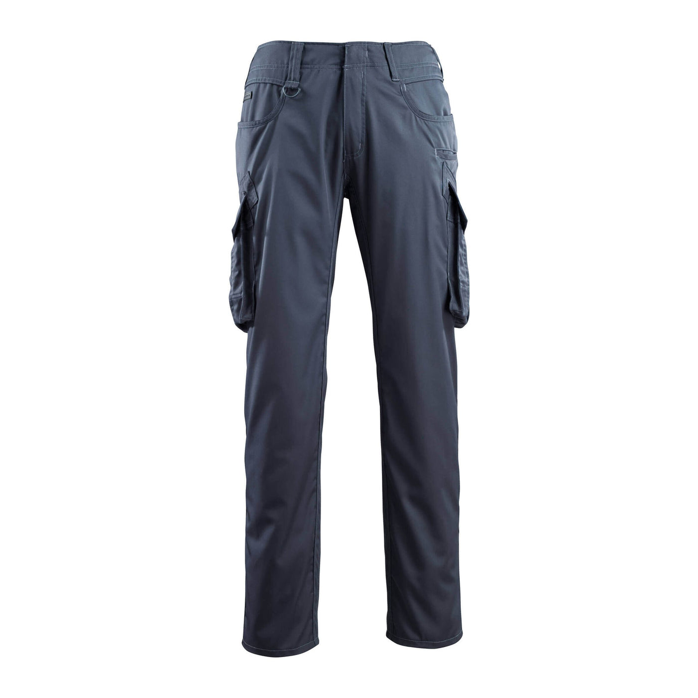 Mascot Ingolstadt Work Trousers Thigh-Pockets 16179-230 Front #colour_dark-navy-blue