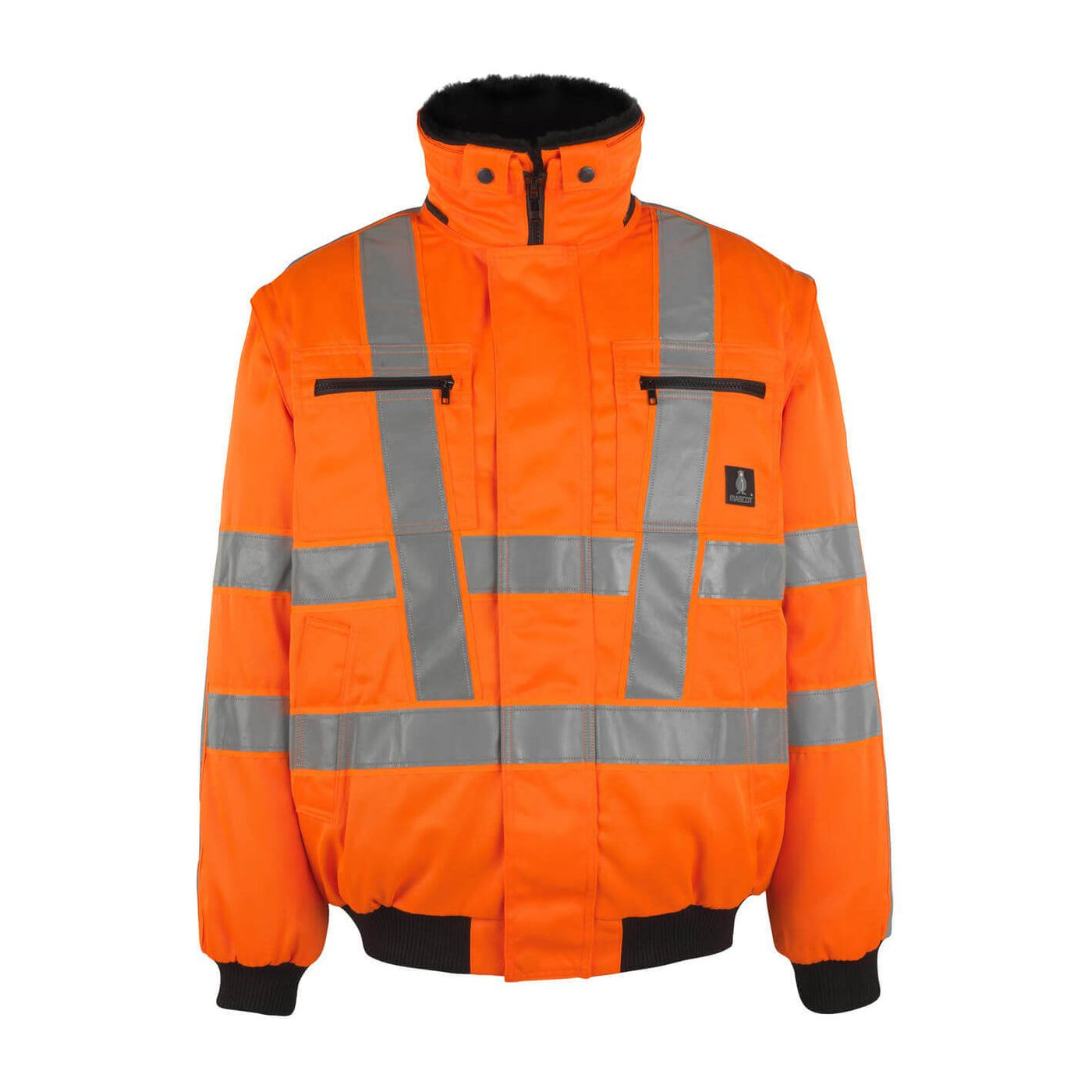 Mascot Innsbruck Hi-Vis Pilot Jacket 05020-660 Front #colour_hi-vis-orange