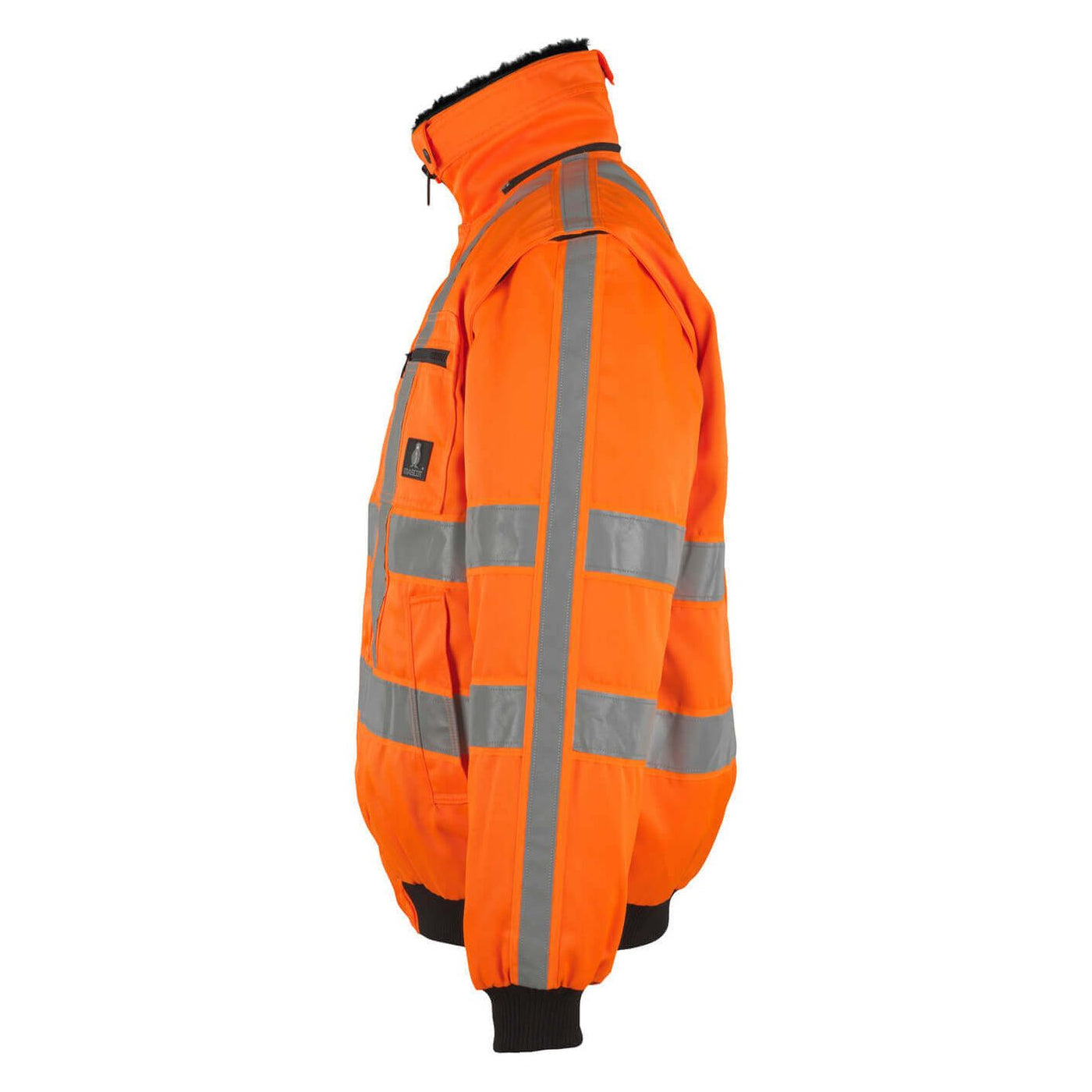Mascot Innsbruck Hi-Vis Pilot Jacket 05020-660 Right #colour_hi-vis-orange