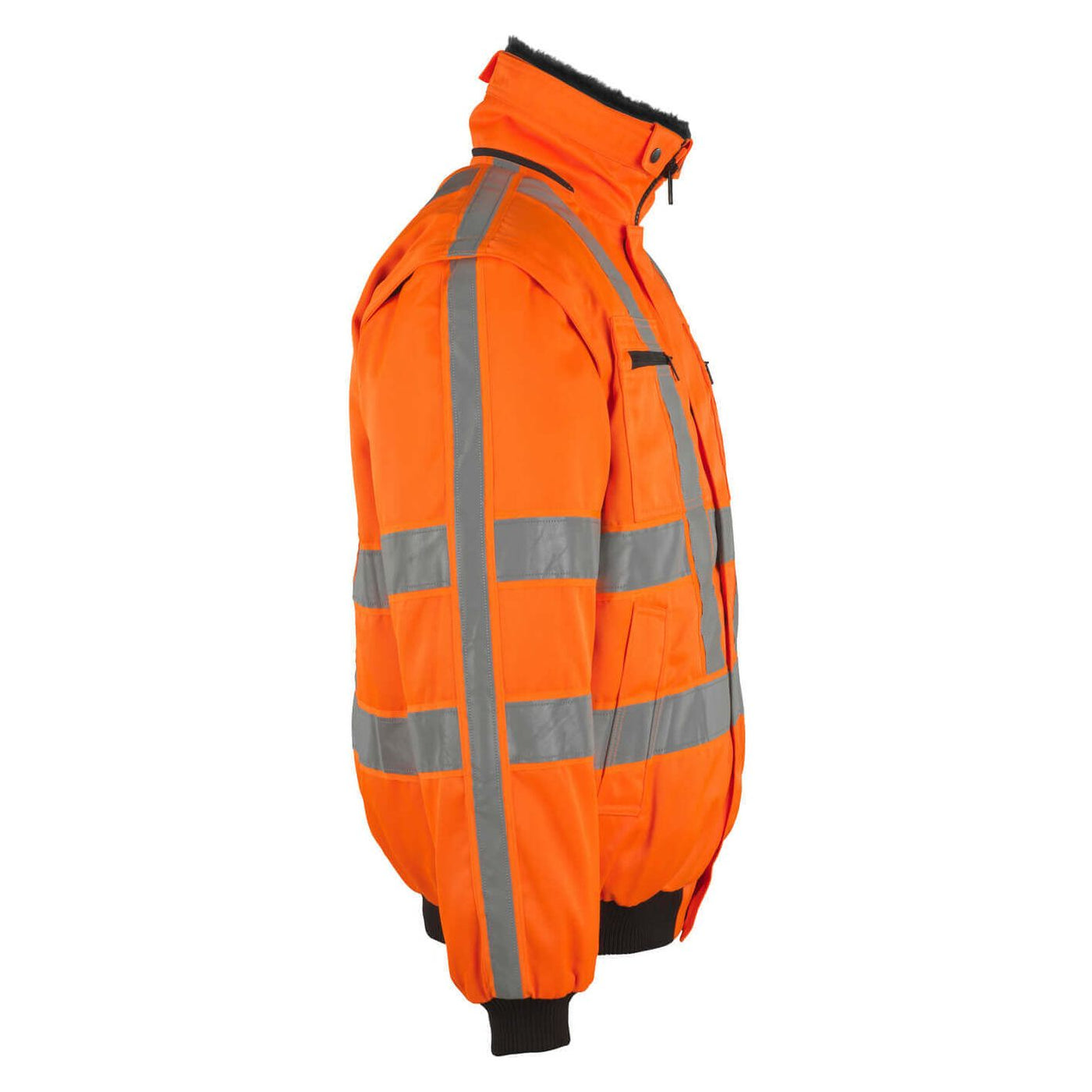 Mascot Innsbruck Hi-Vis Pilot Jacket 05020-660 Left #colour_hi-vis-orange