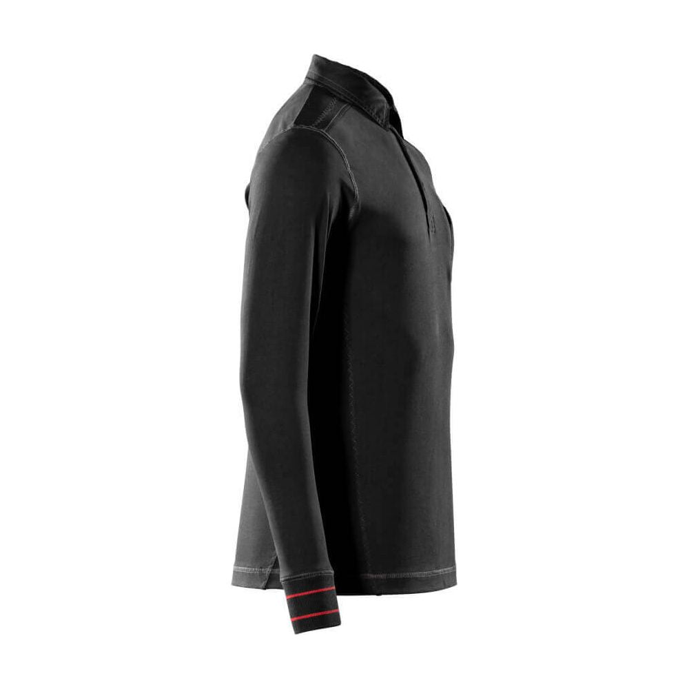 Mascot Ios Polo Sweatshirt 50352-833 Left #colour_black