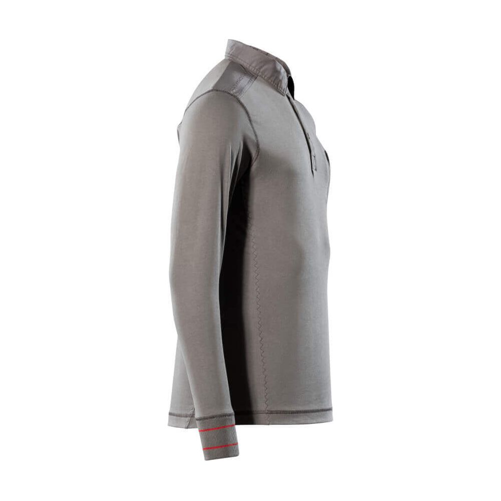 Mascot Ios Polo Sweatshirt 50352-833 Left #colour_light-anthracite-grey