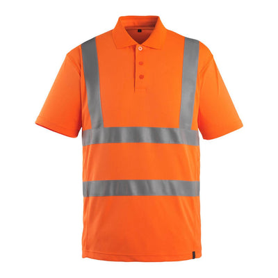 Mascot Itabuna Hi-Vis Polo shirt 50114-949 Front #colour_hi-vis-orange