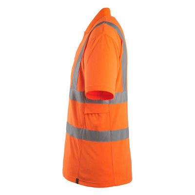 Mascot Itabuna Hi-Vis Polo shirt 50114-949 Right #colour_hi-vis-orange